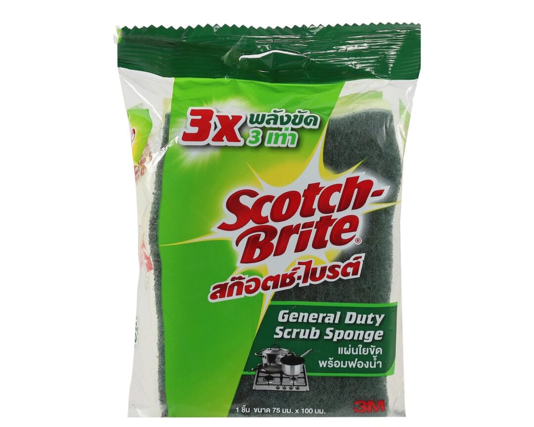 SCRUB SPONGE 75mm X 100mm